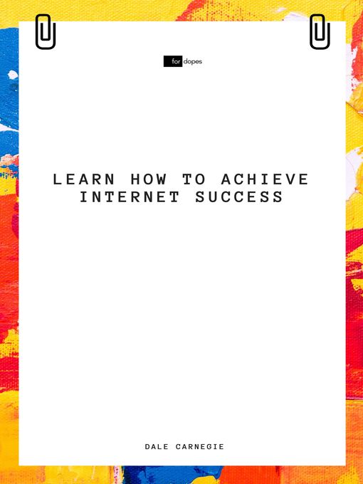 Title details for Learn How to Achieve Internet Success by Dale Carnegie - Wait list
